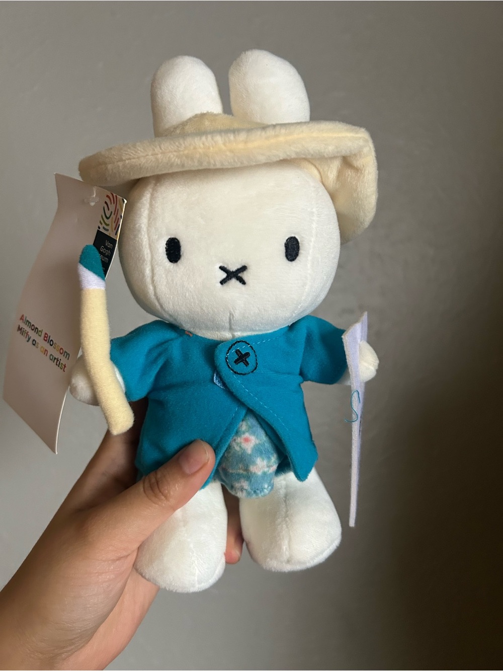 Miffy Van Gogh Museum Amsterdam Artist Plush Bunny Doll
